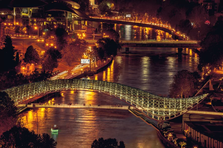 Embrace the Outdoors Tbilisi's Open-Air Nightlife