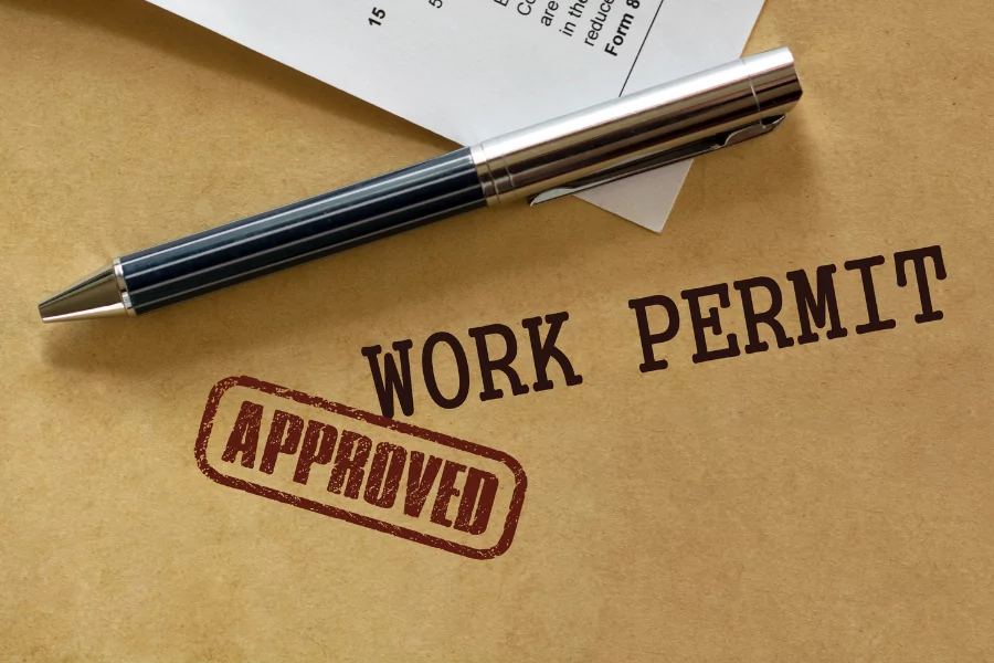 Work Residence Permit (Temporary)